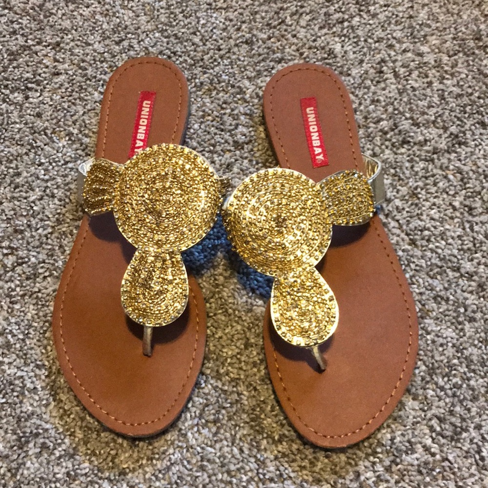 Beaded sandals